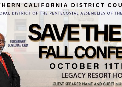 Save the Date Fall Banner